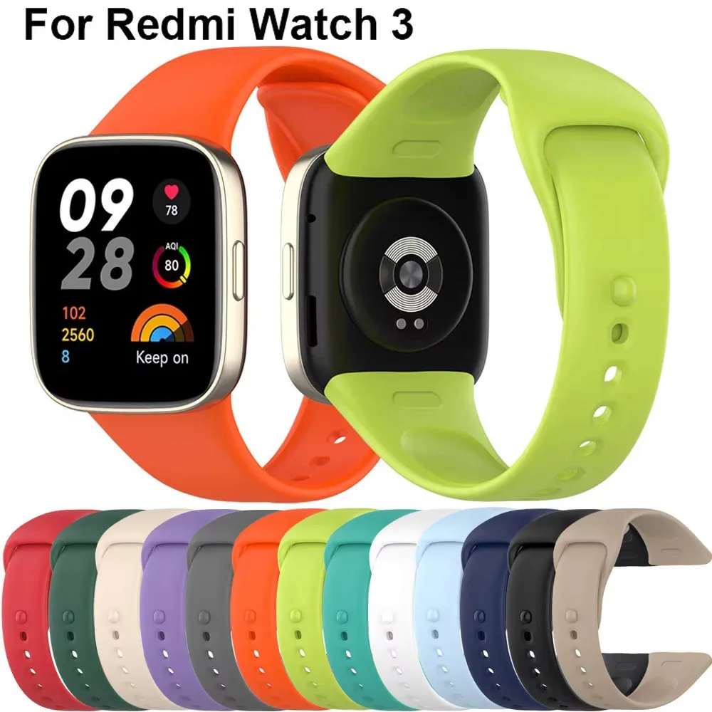 Armband Armband Für Redmi Uhr 3, Original Nicht für lite/aktive Smart Uhr Silikon Armband Armband Zubehör Gürtel correa