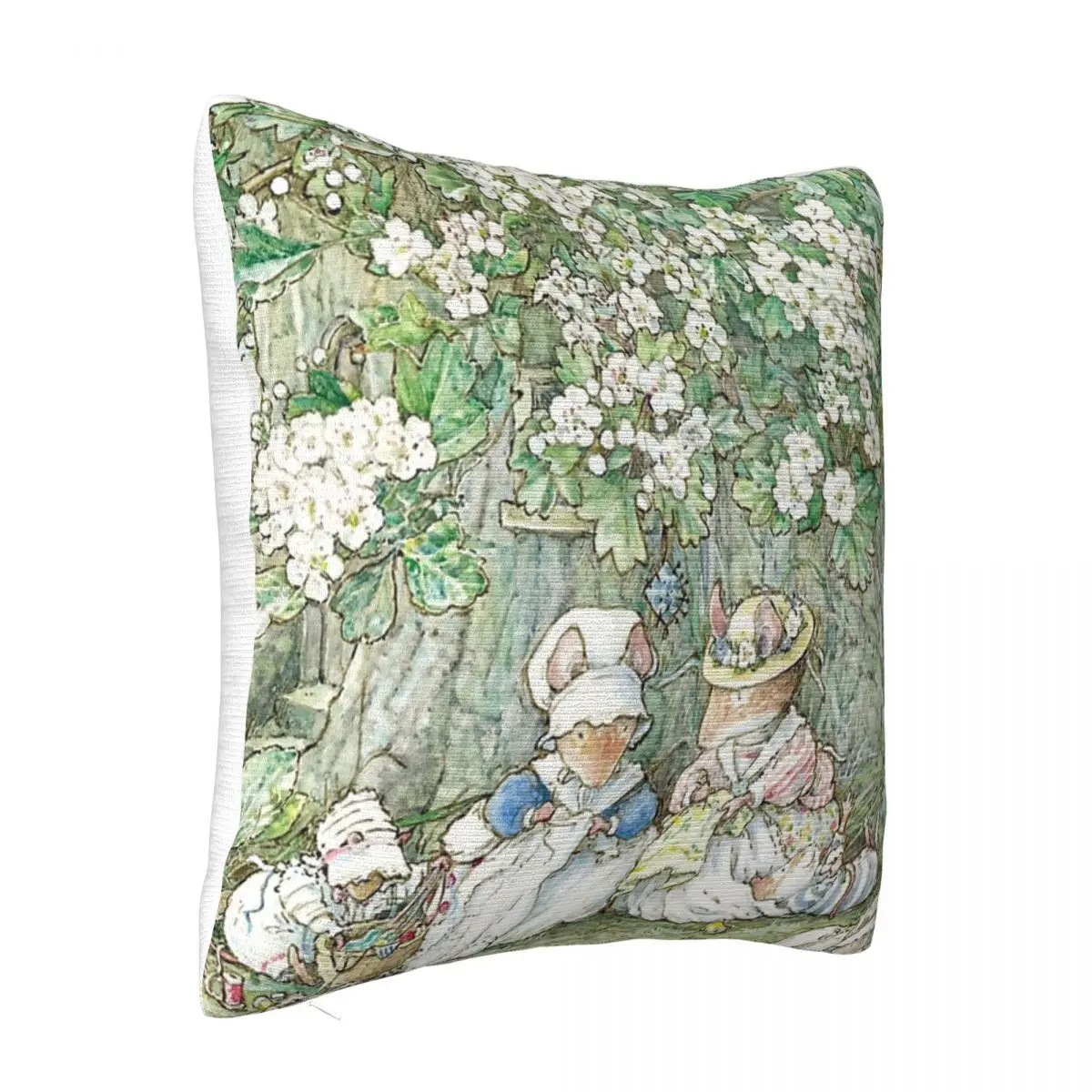 Brambly Hedge - Hawthorn Blossom And Pillow Pillow Case Covers Throw Pillow Covers Pillow Case Pillow Cover