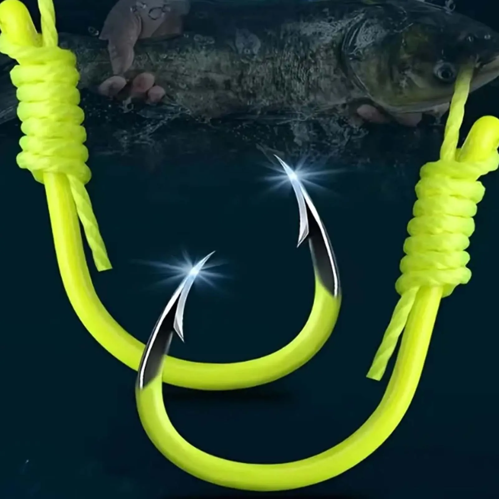 Fluorescent Fishing Bait Cage Equipped with Sinkers Good Attracting Trap Suitable for Catching Bighead Carp