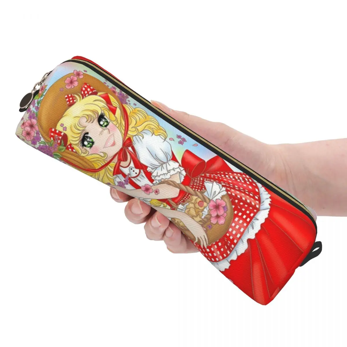 أنيمي مانغا كاندي كاندي مقلمة متعة القلم حقيبة فتاة صبي تخزين كبير الطلاب مدرسة سستة pencelcases #3