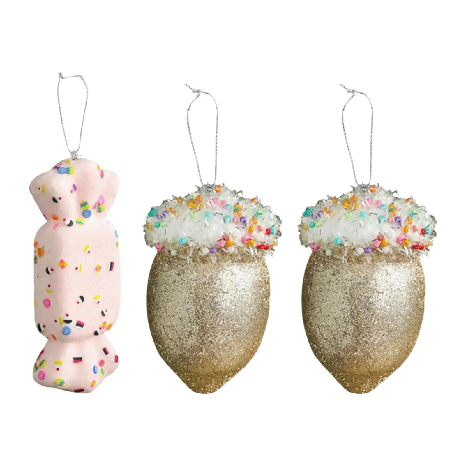 

3 шт., украшения для рождественской елки, принадлежности для самостоятельного изготовления, многоразовый милый декоративный кулон для свадьбы, отеля, Дня благодарения, фермерского дома, Хэллоуина