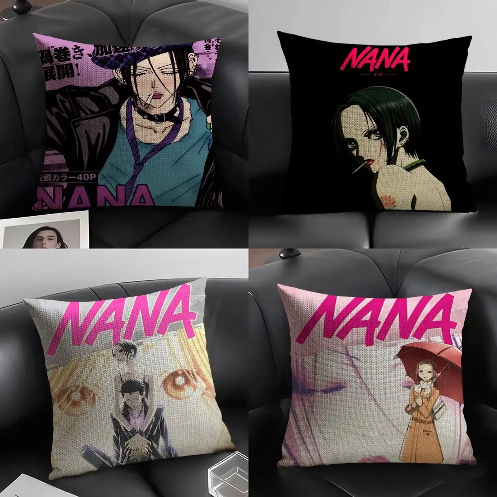 

Наволочка с рисунком Heart Growth N-Nana Girls Comics, наволочка с принтом для гостиной, чехол для диванной подушки и декор для спальни