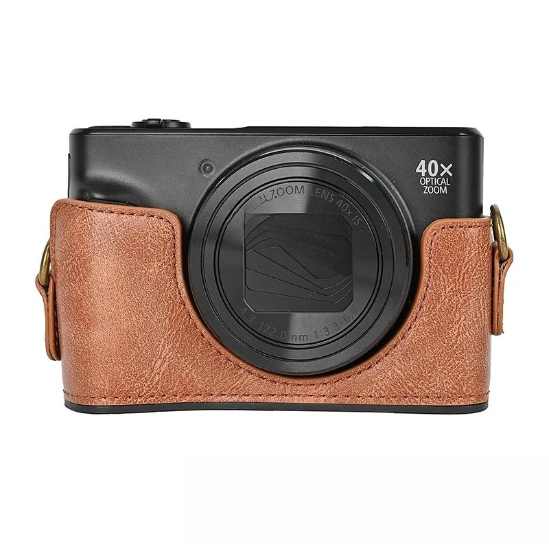 Camera Bag For Canon SX740 SX730 SX720 Leather case, protective case, shoulder bag Scratchproof Travel Storage Crossbody Bags