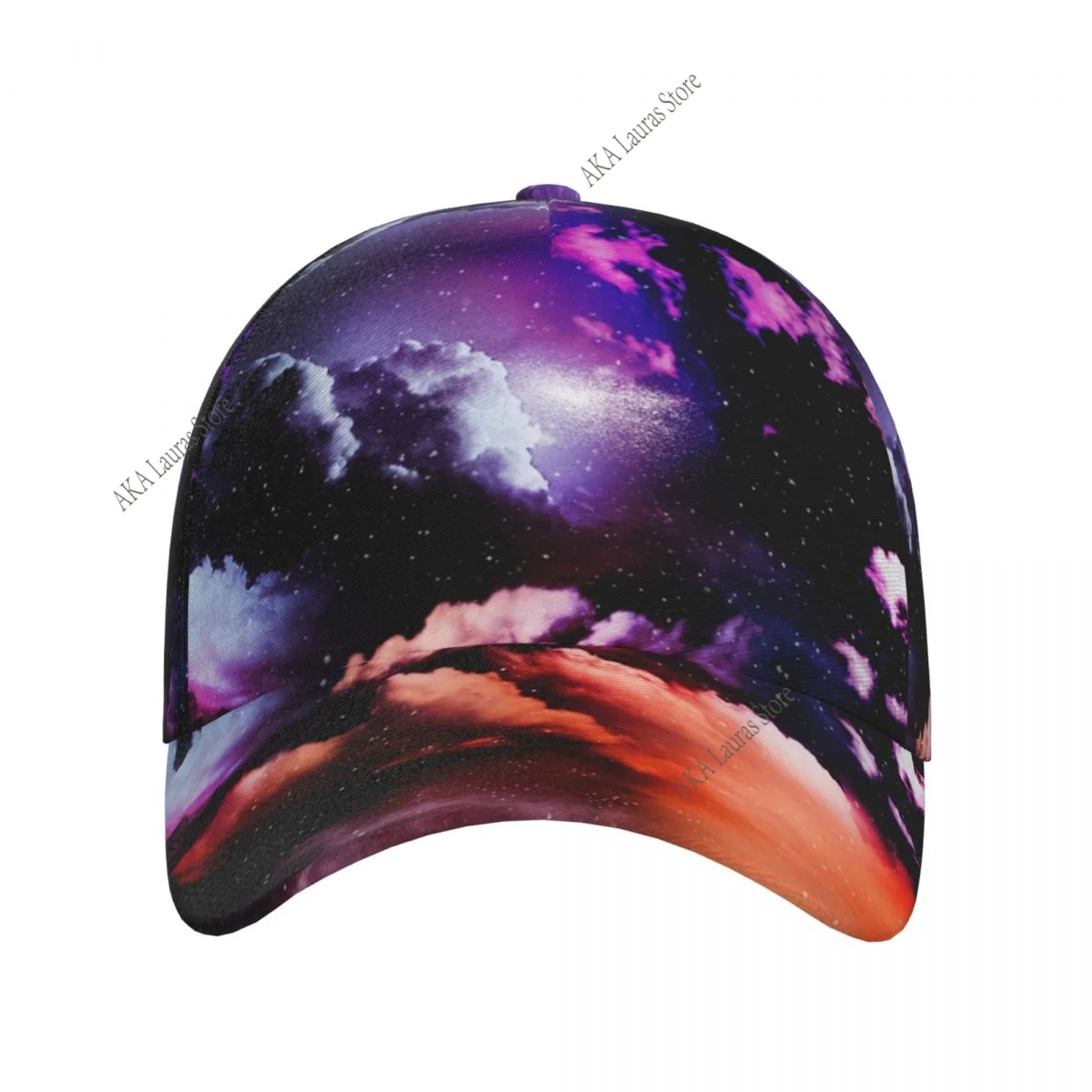 Golf Hat Men Baseball Cap Sports Colorful Abstract Universe Snapback Hat Fashion Outdoor Hip Hop Hats For Men Women Unisex