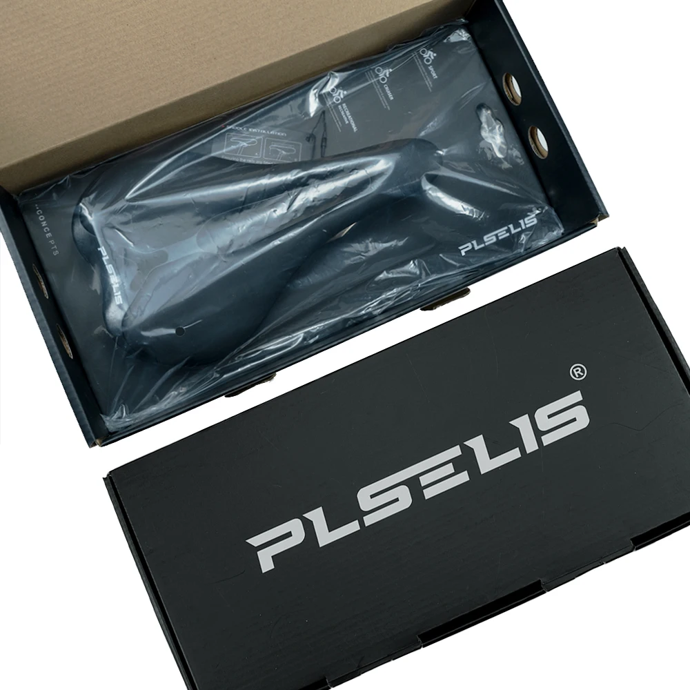 سرج دراجة فولاذي جديد خفيف الوزن مطلي بالكروم 200 جرام مريح لركوب الخيل ووسادة تهوية غير قابلة للانزلاق ومضادة للصدمات