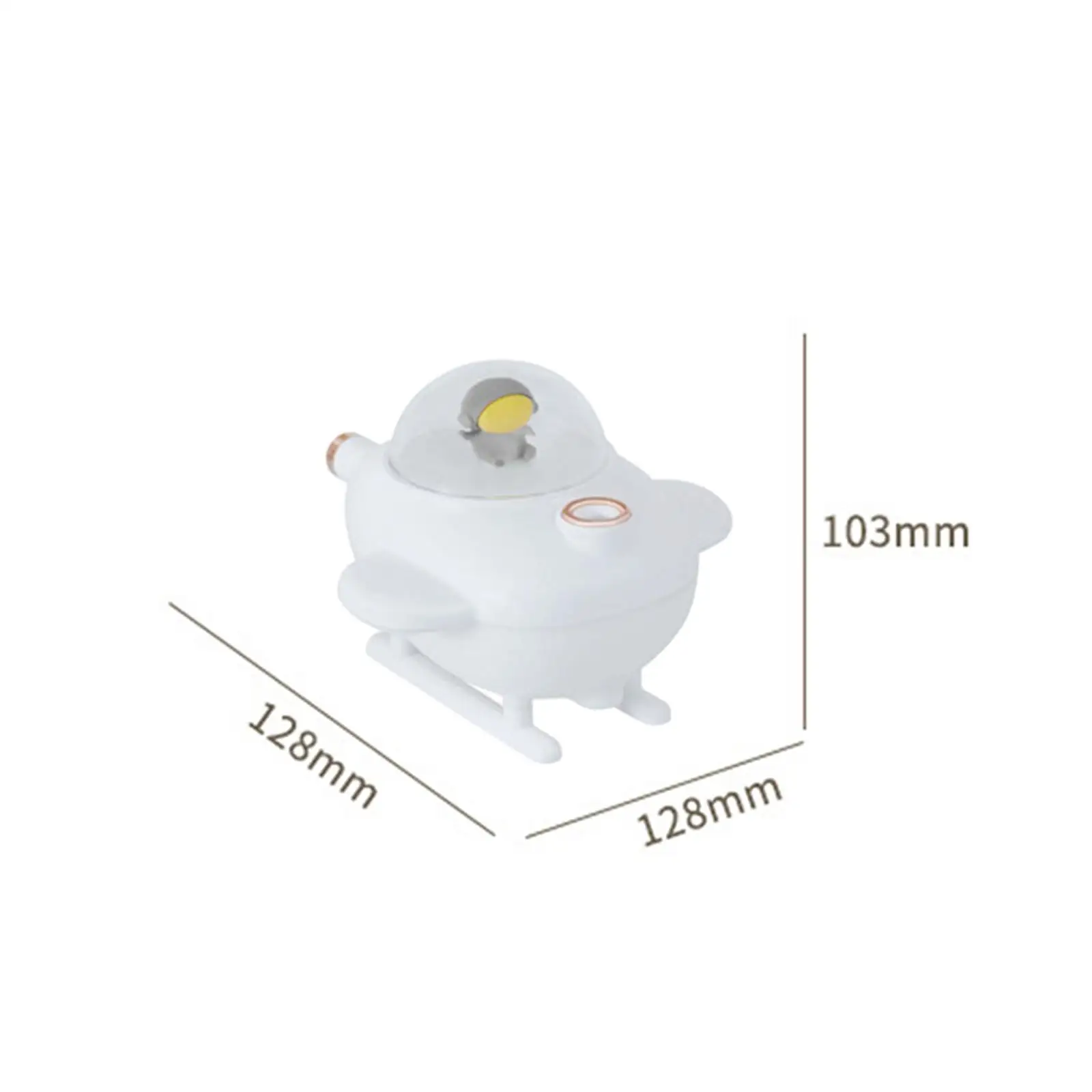 Увлажнитель воздуха, бесшумный диффузор эфирного масла для детской комнаты, гостиной, рабочего стола