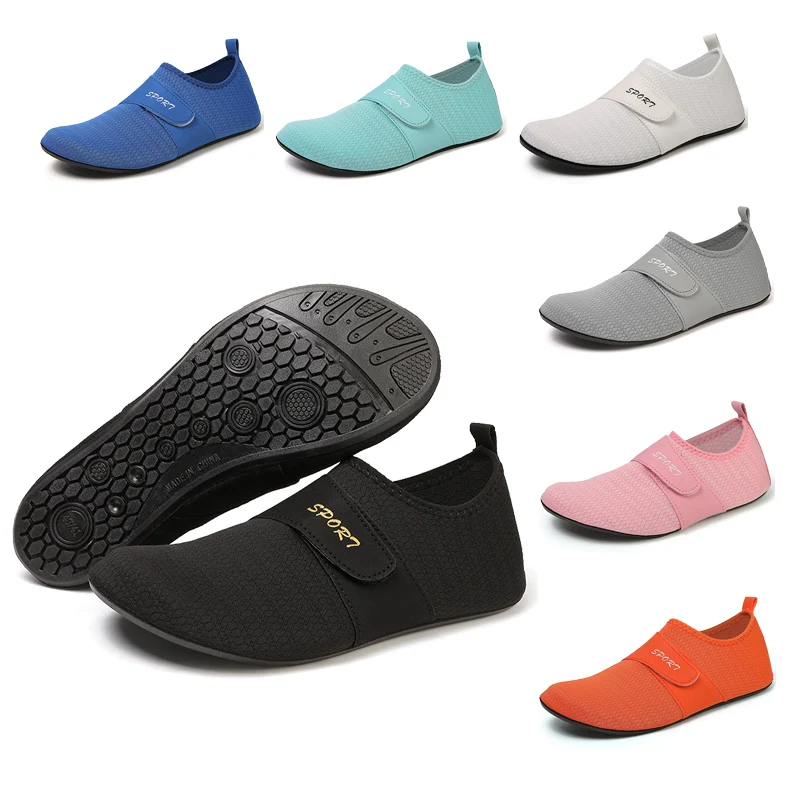 

Men Women Quick-drying Aqua Shoes Water Shoes Playa Yoga Socks Slip-on Non-Slip Summer Seaside Slippers Outdoor Beach Sandals