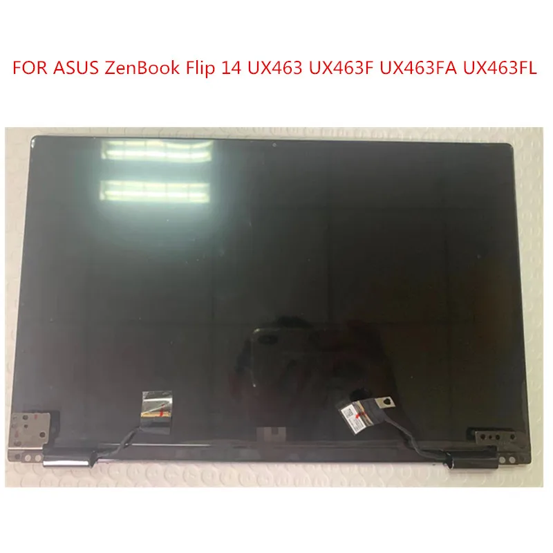 

Original Upper Part LCD Touch Screen Display Assembly 1920*1080 FOR ASUS ZenBook Flip 14 UX463 UX463F UX463FA UX463FLC