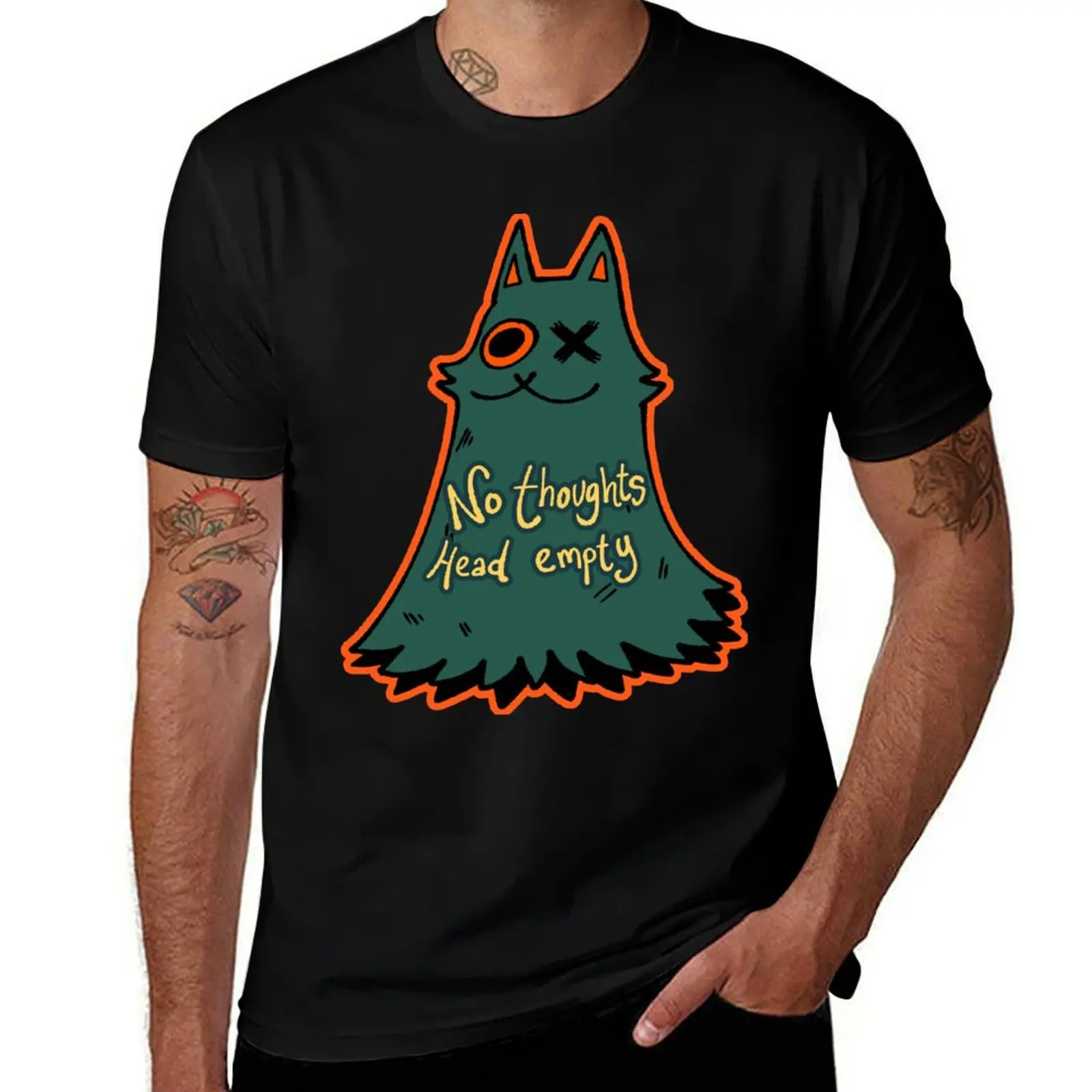 

No Thoughts Head Empty Lulu T-Shirt summer top tees valentines boutique clothes men clothing