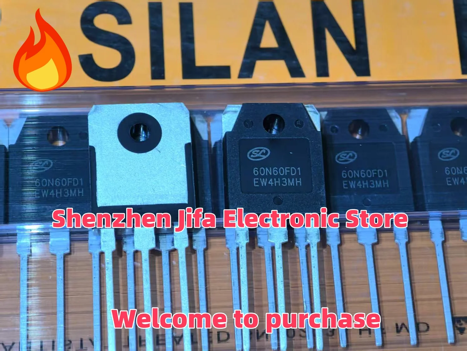 

60N60FD1 SGT60N60FD1PN SGT60N60FD1P7 60A 600V IGBT transistor SILAN