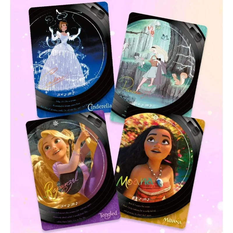 card.fun Original Disney Princess Cards Magic Fairy Tale Anime Rare Commemorative Collection Cards Ariel Snow White Kids Gift view 3