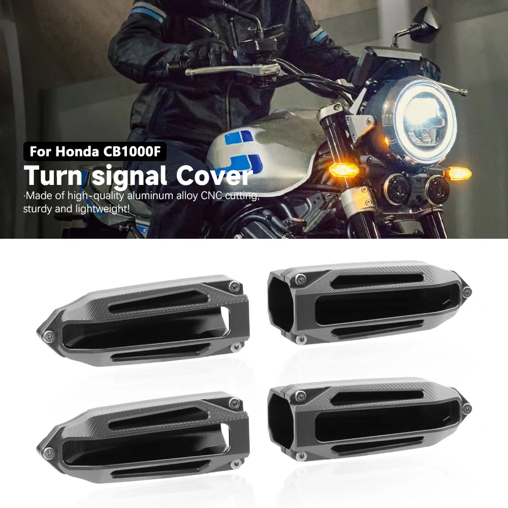 

For Honda CB1000F CB1000F SE 2026 Motorcycle CNC Front Turn Signal Rear Steering Light Protection Shell Anti-Collision Cover