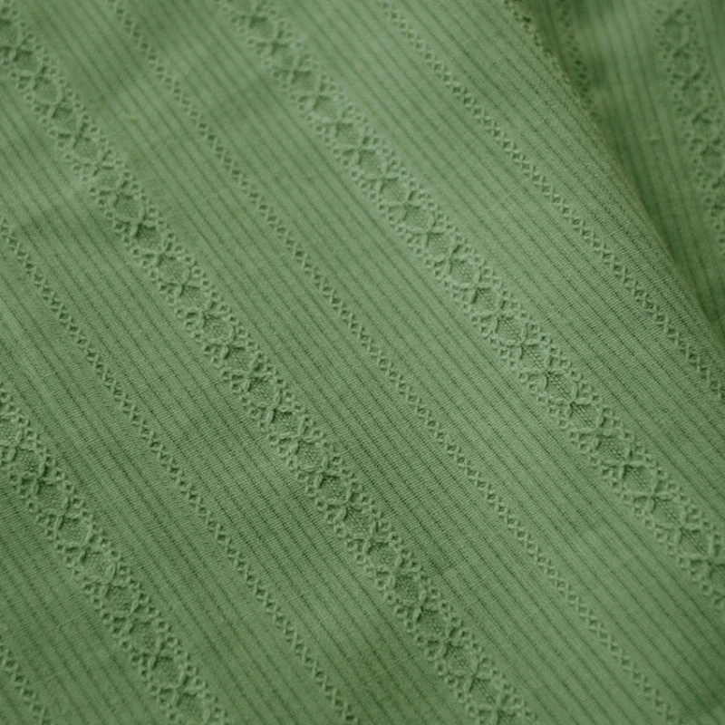Solid Color Jacquard Weave Bronzing Pure Cotton Material Shirt Clothing Fabric Wholesale Cloth Per Meter Apparel Sewing Diy