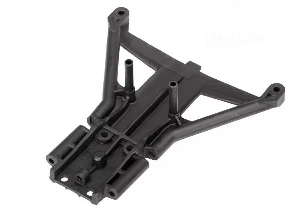 Traxxas #7430X Front Bulkhead Plastic Front Lower Chassis Guard Fit Ford Fiesta ST Rally Rustler 4X4 Slash 4WD LCG Chassis RC