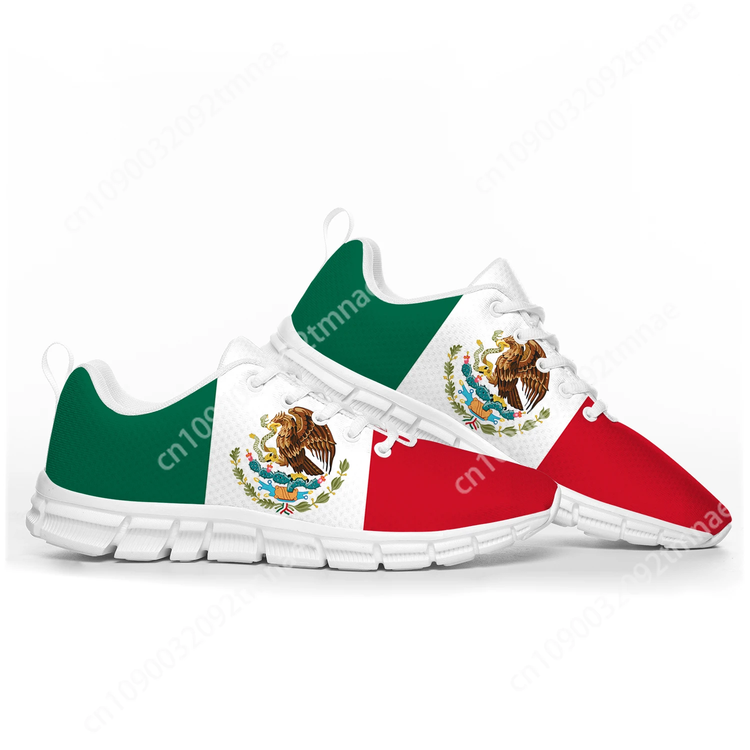 mexican Flag Sports Shoes Mens Womens Teenager Kids Children Sneakers mexico Casual Custom High Quality Couple Shoes