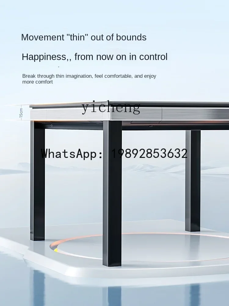 Cyclone Roller Coaster] Mahjong Machine Automatic Household Mahjong Table Dining Table Dual-Use Chess and