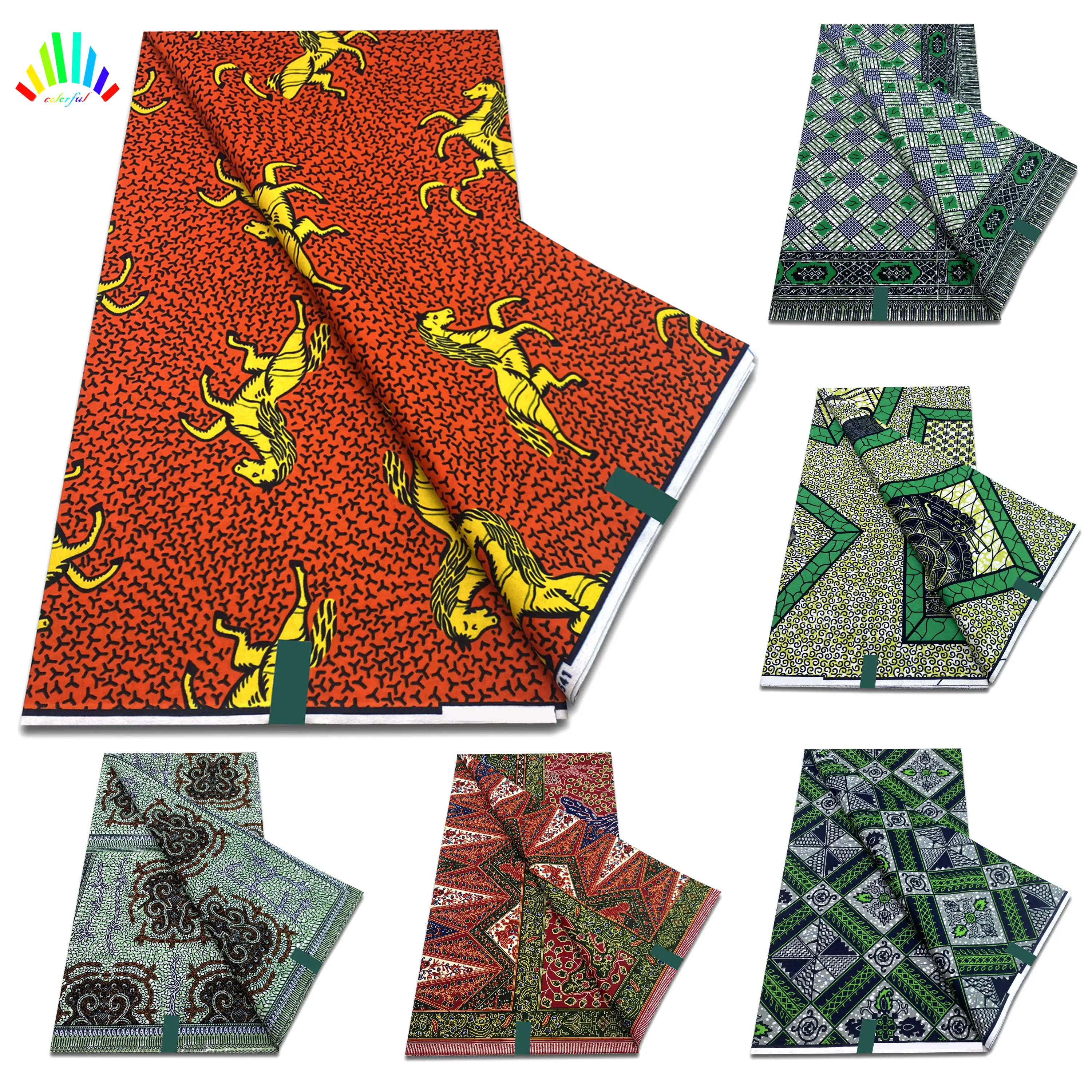 High quality 950g African Wax fabric Ankara wax fabric Real Wax Prints 100%Cotton Ankara fabric Nigeria Ghana fashion