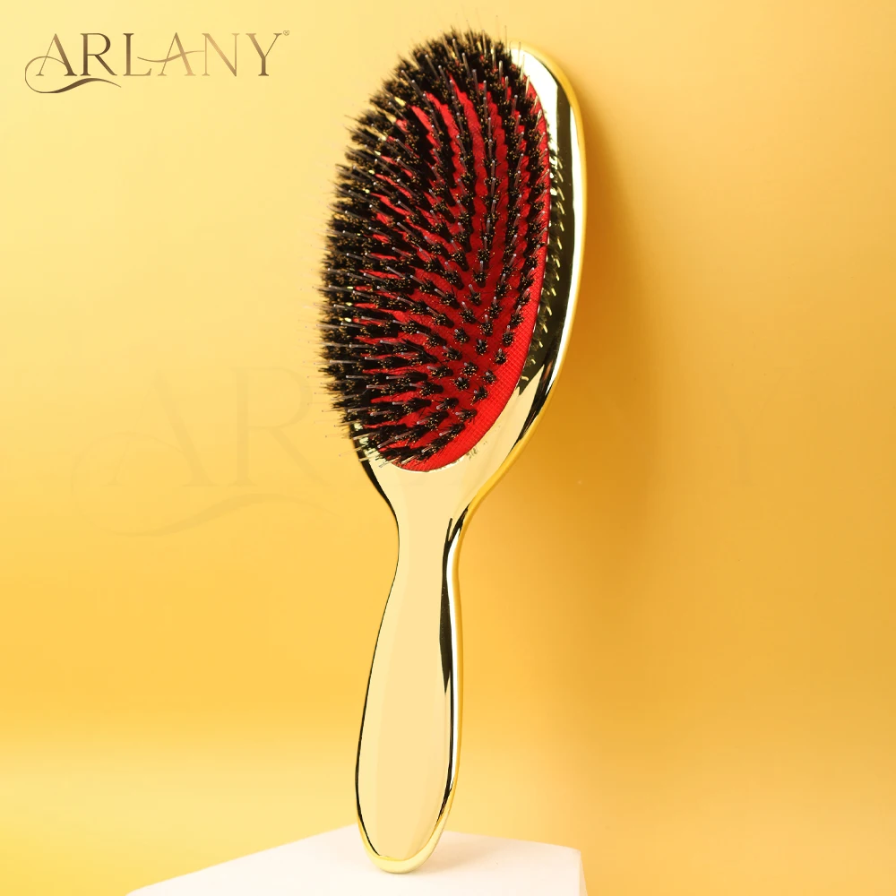 

Расческа ARLANY для влажных волос с зеркальной полировкой, для распутывания, с пластиковой ручкой, для наращенных волос, для женщин