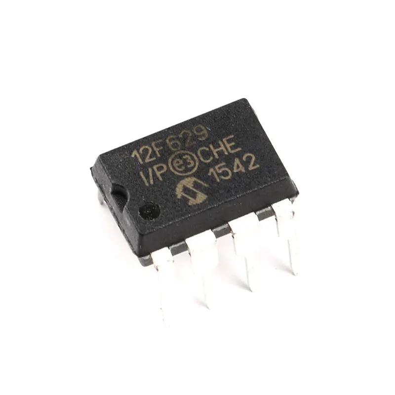 

In-line, brand new original PIC12F629-I/P 8-bit flash microcontroller DIP-8