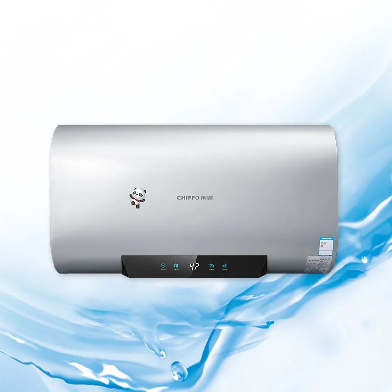 WiFi รีโมทคอนโทรลเครื่องทําน้ําอุ่นไฟฟ้าสําหรับ Home & Hotel ประหยัดพลังงาน 40L-80L ติดผนังเคลือบ Tankless Storage