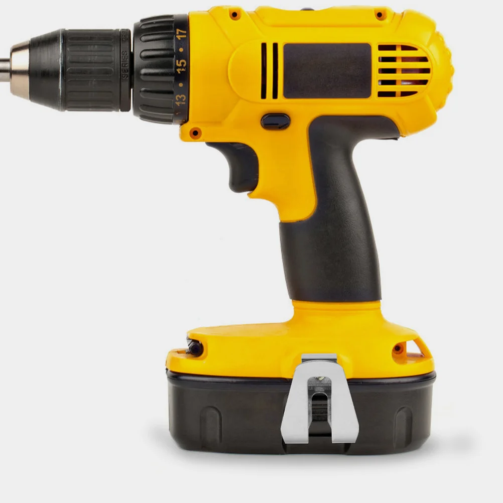 2Pcs Metal Belt Hooks Drill Driver Replacement Clips Power Drill Belt Clip Holder Durable Hammer Buckle Metal Buckle