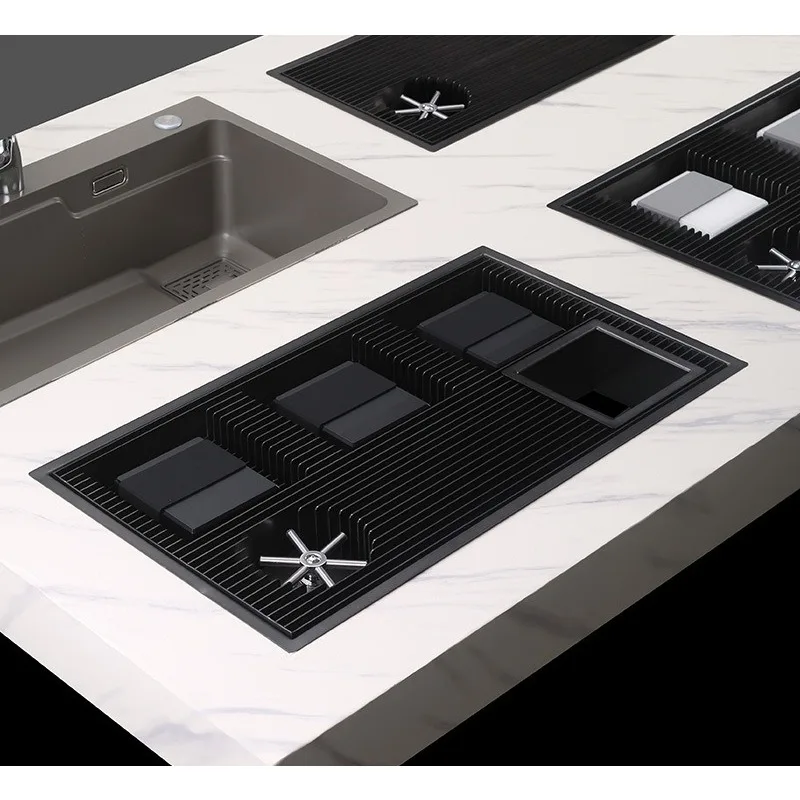 Coffee table Stainless steel operating Brewing te Tea drinking water Bar Cup washer Sink