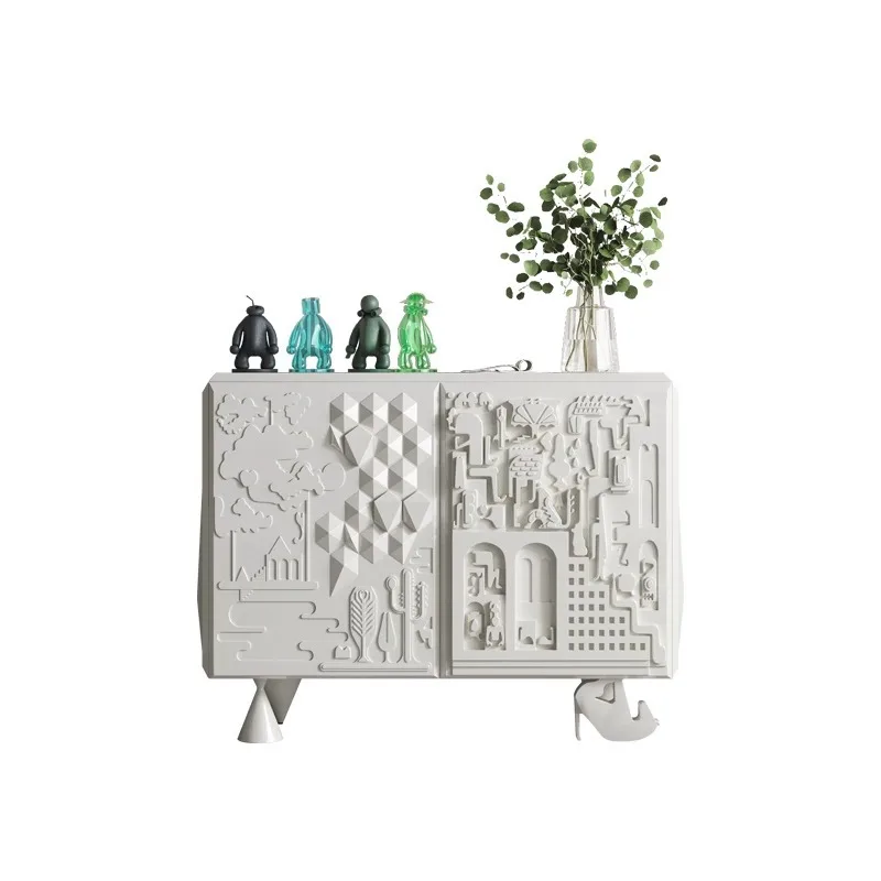 

Nordic creativity, entrance cabinet, shoe cabinet, light luxury home