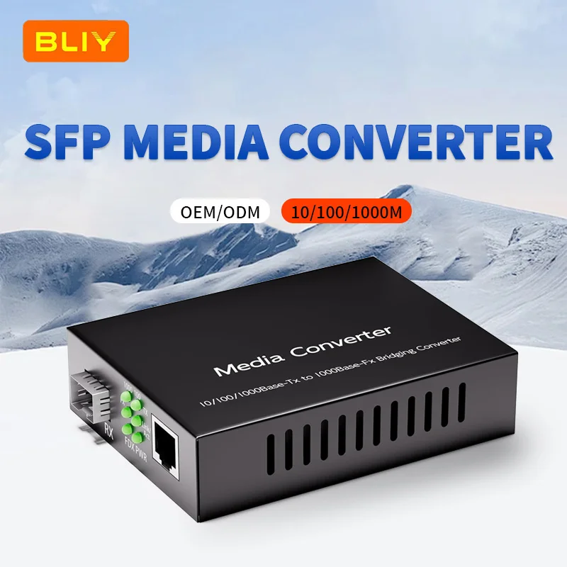 

Gigabit SFP transceiver，fiber optic media converter