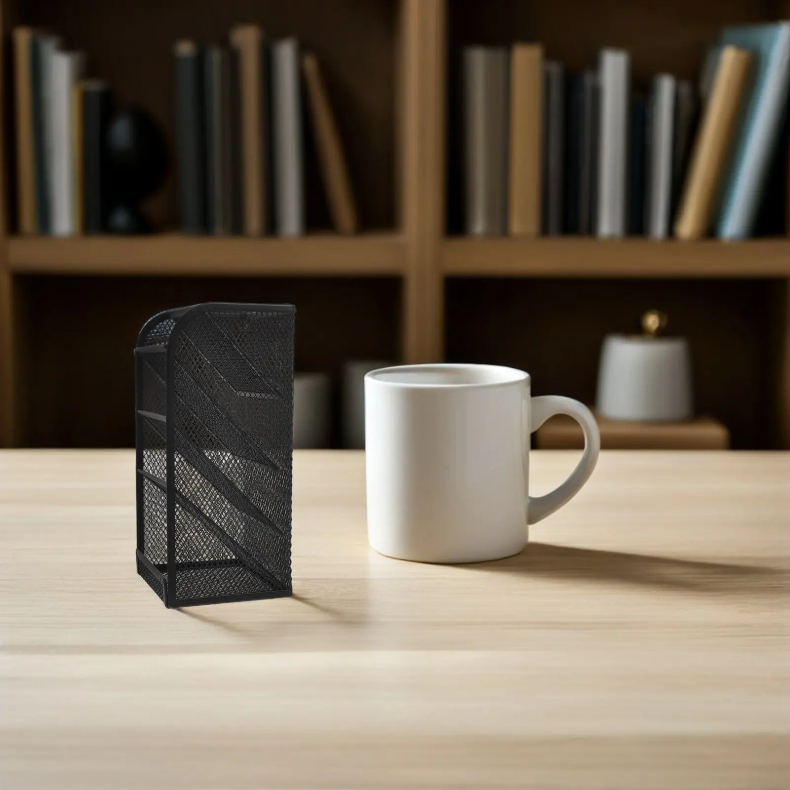 

Настольный органайзер для ручек из металлической сетки: подставка для эффективного хранения канцелярских принадлежностей для дома, офиса, школы, класса