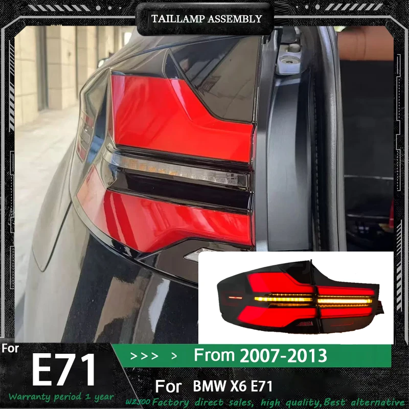 

LED Tail Lamp Upgrade Modified For BMW X5 E70 X6 E71 LED Taillights 2007-2013 Dynamic Signal Tail Lamp Auto Accessories