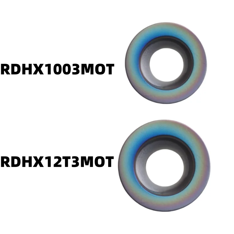 RPMT1003/1204MO-TT RPMT10T3MOE-JS RDMT1204MO-MQ RDHX1003/12T3-MOT CNC Hardened Steel Blades Tools Lathe Cutter Turning Inserts
