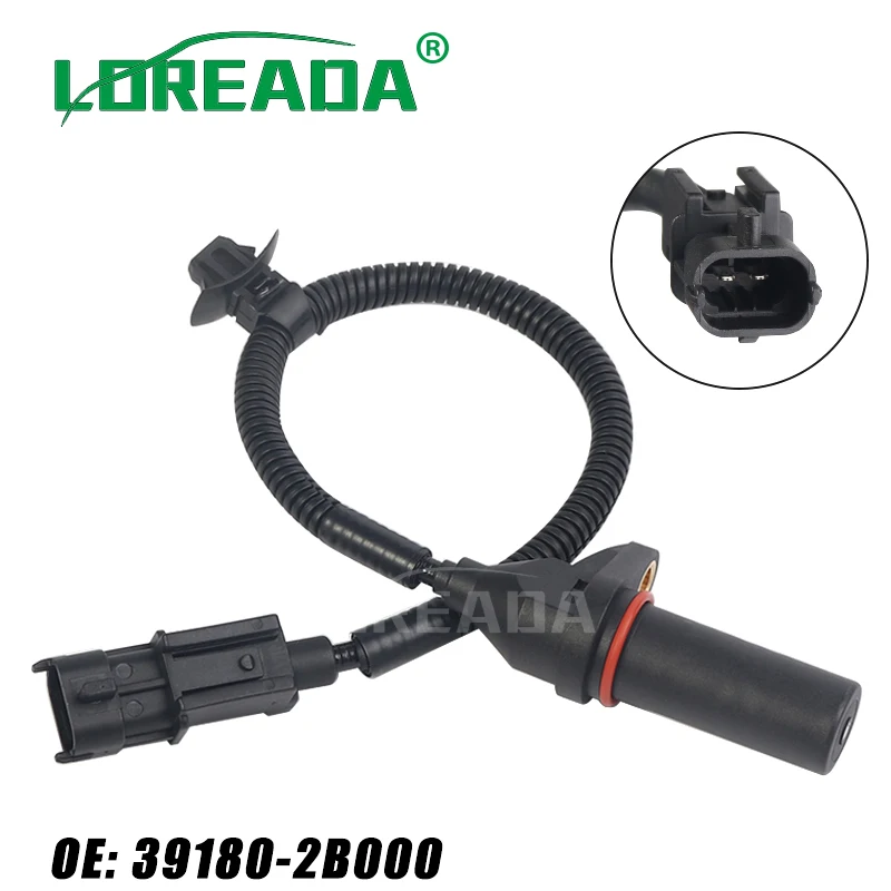 39180-2B000 Crankshaft Position Sensor For Hyundai Elantra Voloster Accent Kia Rio Carens Cerato Soul Sportage Venga OEM Quality