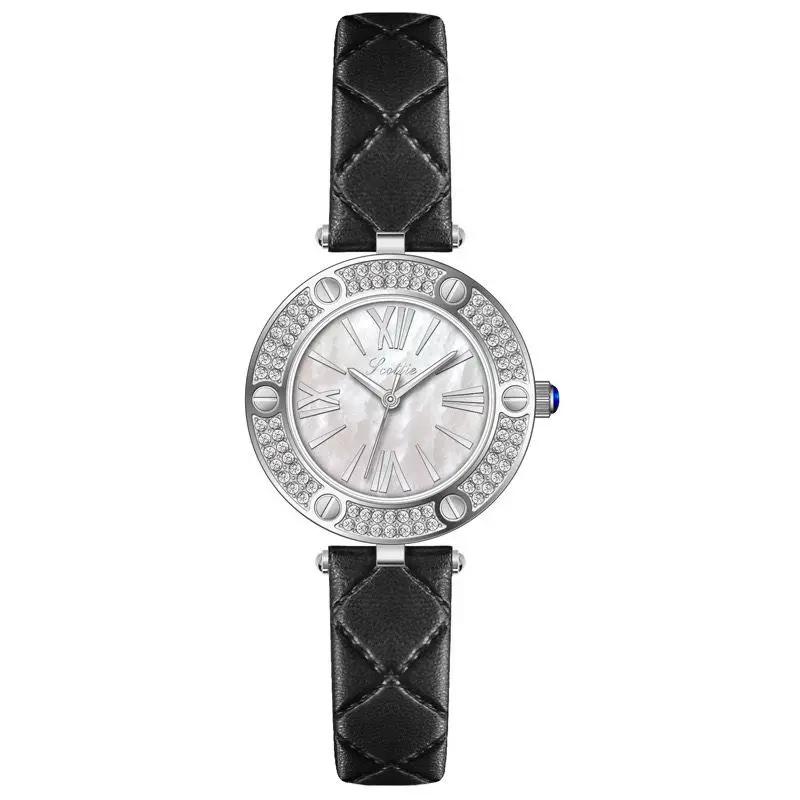 New retro light luxury elegant women's watch simple trend temperament automatic waterproof quartz women's watch birthday gift