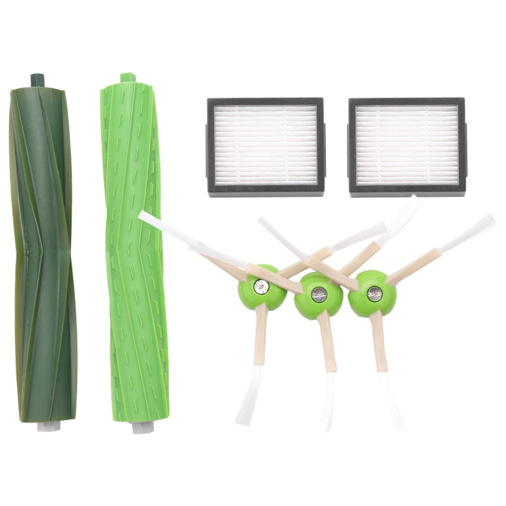 Ersatz zubehörs atz für irobot roomba i7 i7/i7 plus e5 e6 e7 Serie Roboters taub sauger, 2 Filter 3 Bürsten 1 Multi-Surface