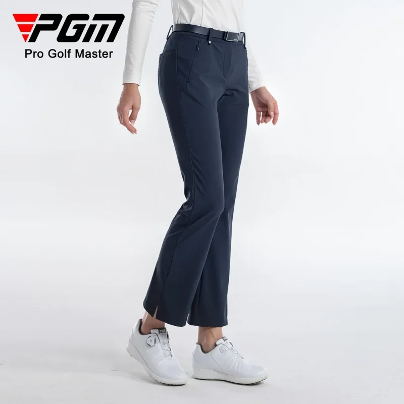 

PGM Women's Golf Pants with Split Legs Wear for Women KUZ168