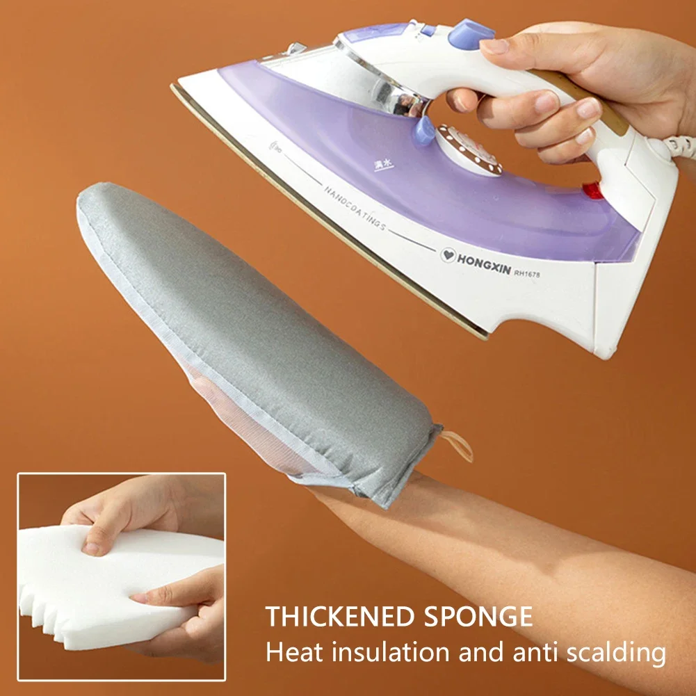 Handheld Mini Ironing Board Heat Resistant Clothes Garment Steamer Board Gloves Iron Table Rack Ironing Pad Mitts for Clothes