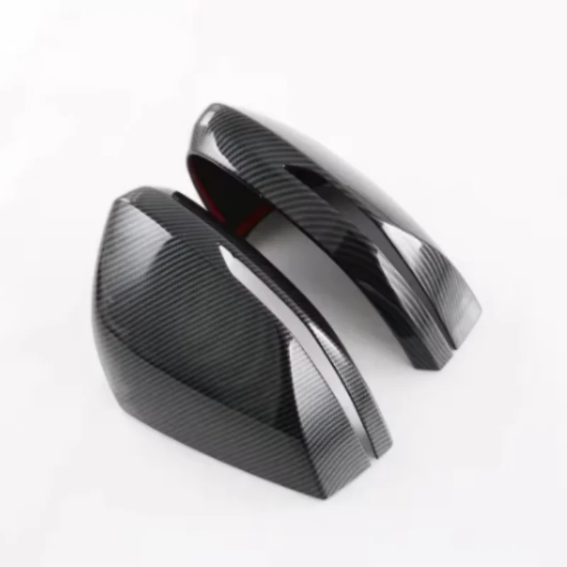 جديد لكيا سبورتاج NQ5 2022 - 2025 ABS ألياف الكربون سيارة مرآة الرؤية الخلفية الديكور غطاء الجانب مرآة الباب اكسسوارات السيارات #4