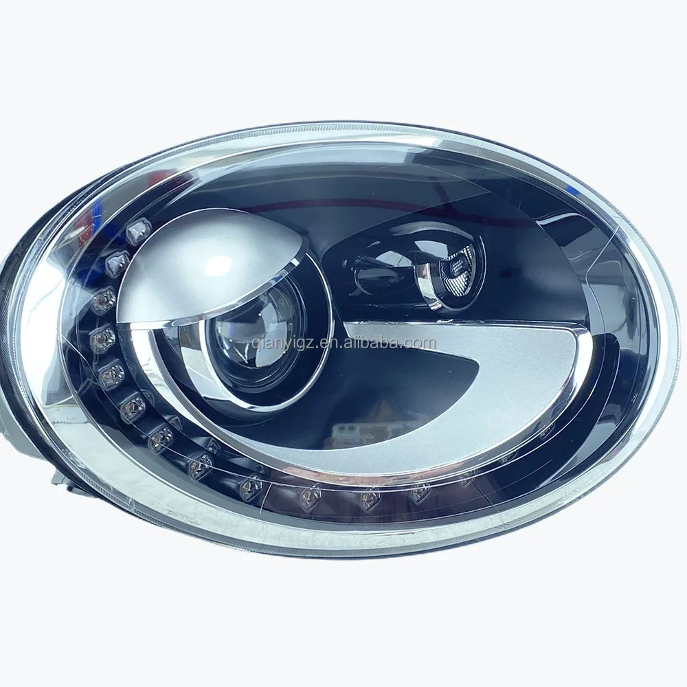 FOR Volkswagen Beetle Headlamp LED Tear-eye Daylight HD Xenon Projector Laser Headlamp Real Second-hand Accessories