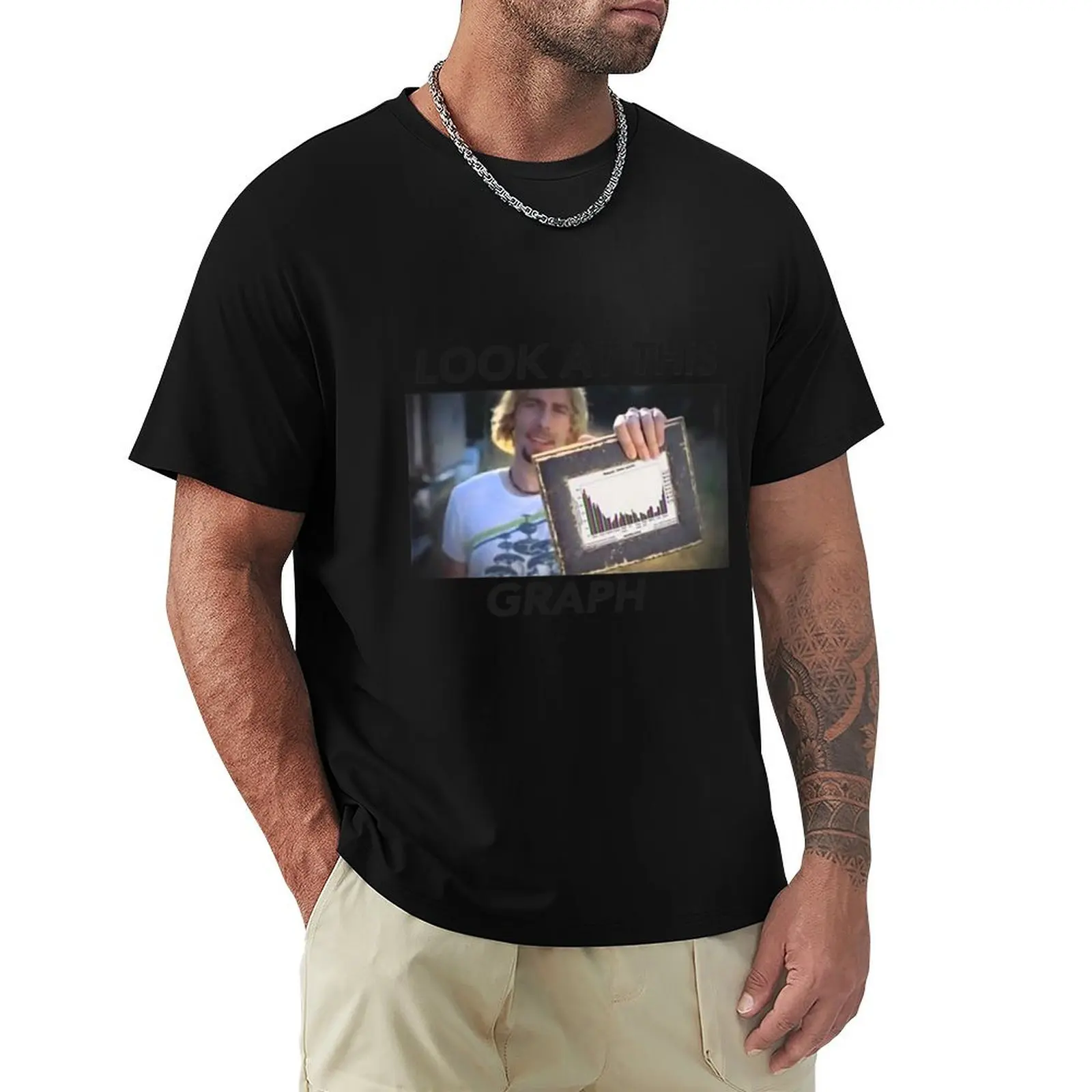 

Look at this graph T-Shirt Big and Tall Solid Color T-Shirt