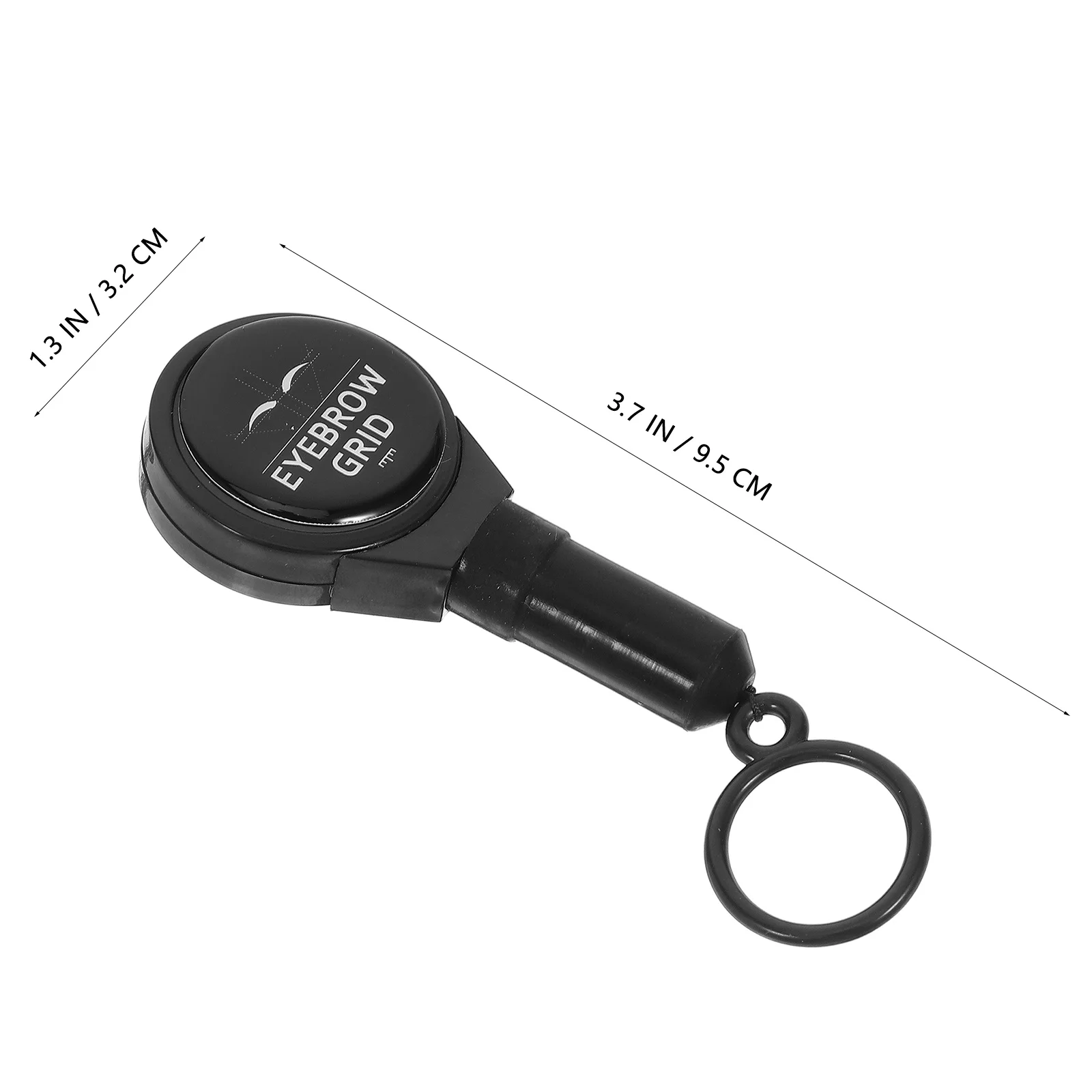 Verstelbare Uitschuifbare Wenkbrauw Mapping Liniaal Nauwkeurige Positionering Tool voor Symmetrische Wenkbrauw Vormgeven Brow Mapping Liniaal