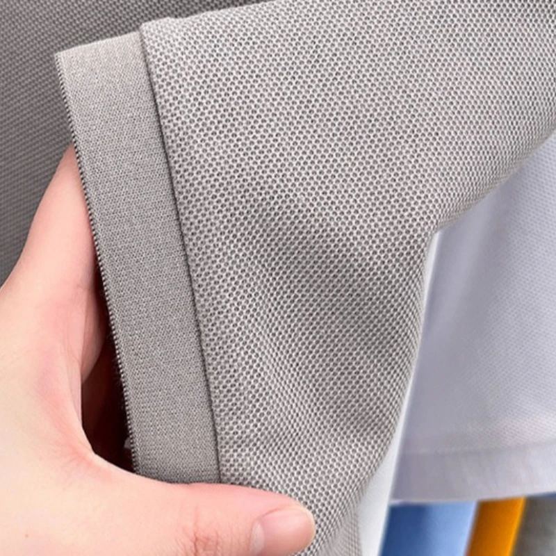 100% القطن 2025 الصيف الساخن التلبيب كم قصير بولو سليم صالح الأعمال عادية تي شيرتات قصيرة الاكمام الراقية جودة 11 ألوان