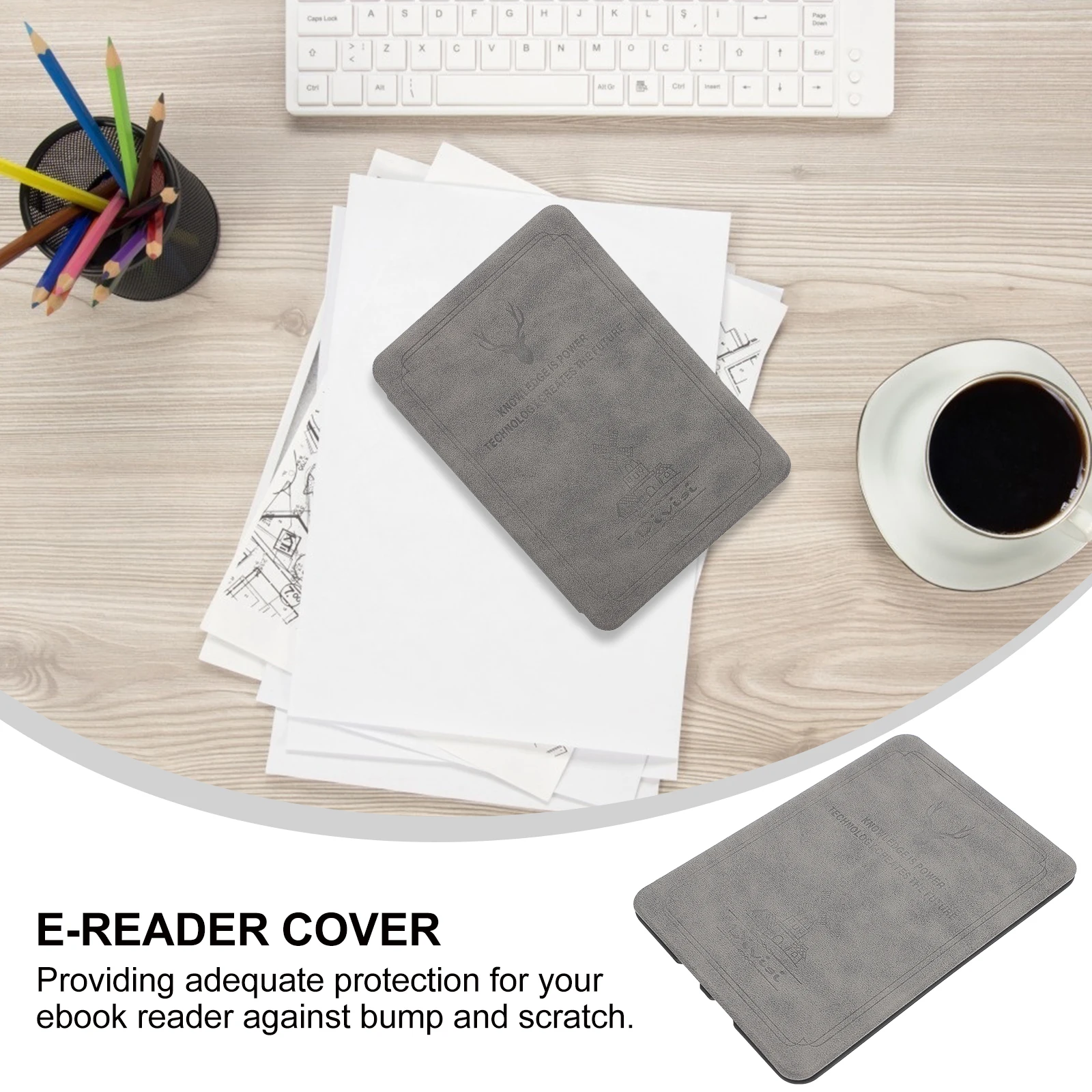 

1 pc Paperwhite 4 Magnetic Auto Wake Waterproof Scratch Drop Protective Cover For E-Reader Proof E-Reader Protective Cover Case