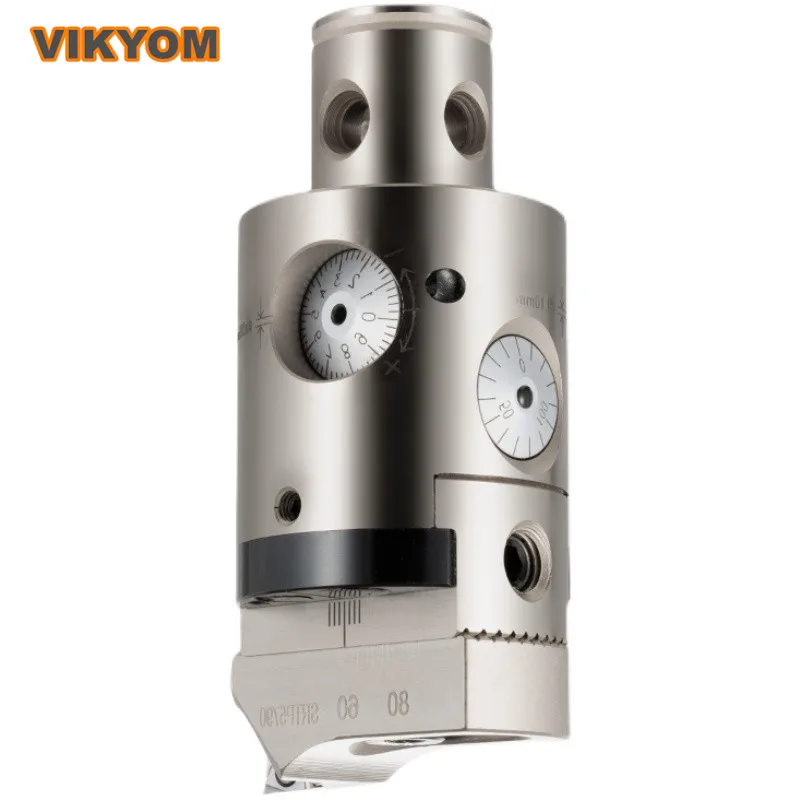 HBOR Fine Boring Knife Back Boring Adjustment Dial Accuracy 0.002 Internal Cooling Water Shock Resistance