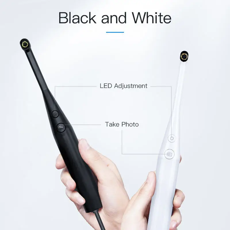 2MP USB Visual Intraoral Skin Observation Endoscope Camera Take Photos for Micro USB TYPE C Android PC Home Care Inspection Tool