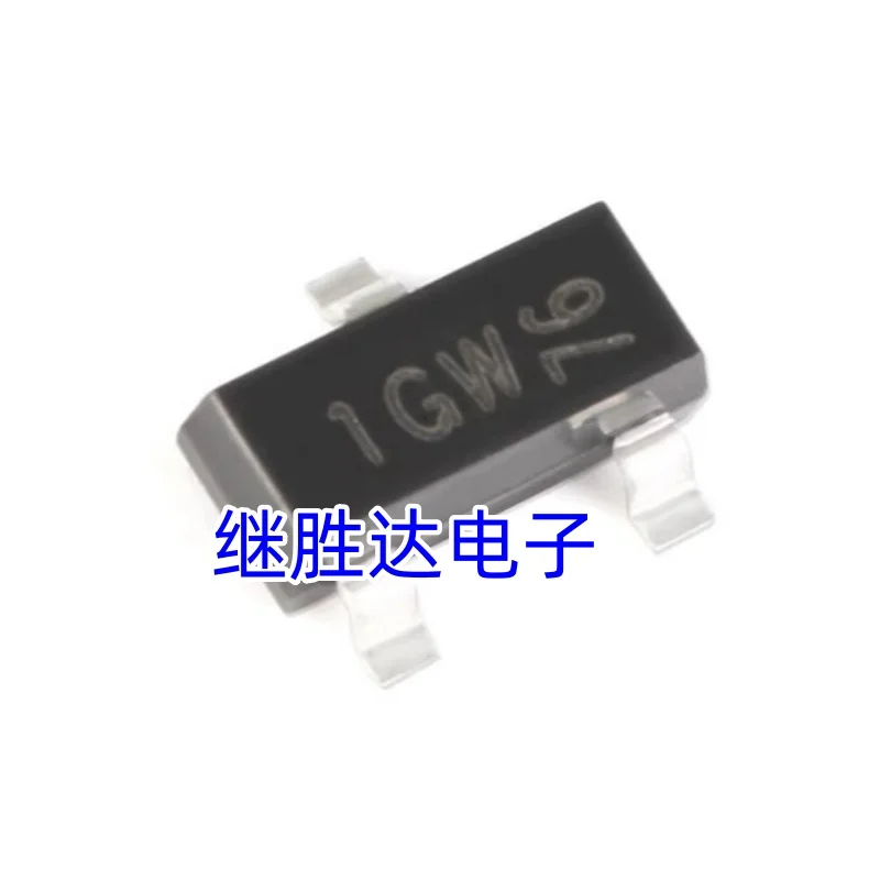 15PCS 1GW New and Original BC847C BC847 SOT-23 45V/100MA chip transistor