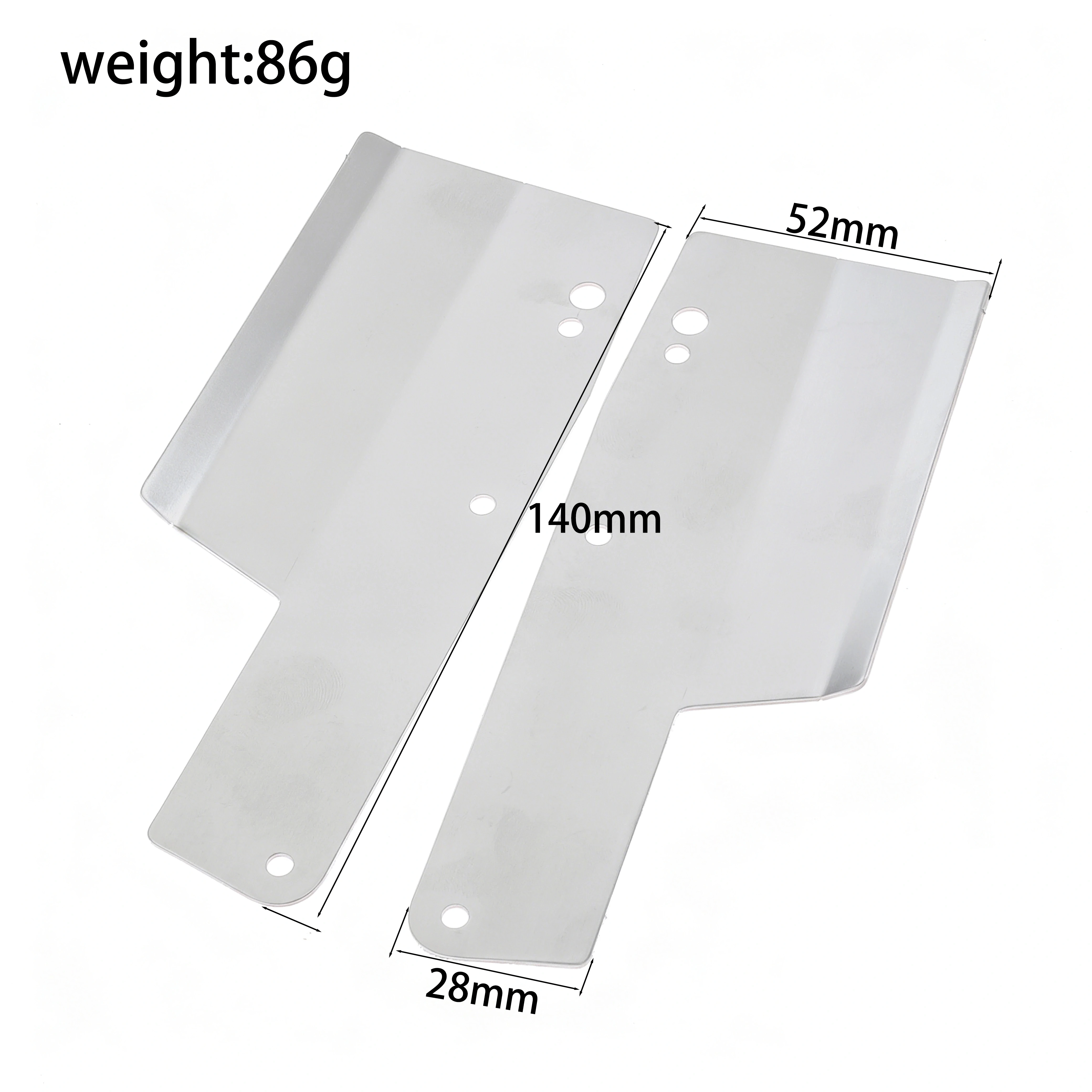 Rear Suspension Arm Mud Guard Fender for 1/8 Arrma Kraton V6 EXB Outcast RC Monster Truck, RC Car Upgrade Decorative Protection