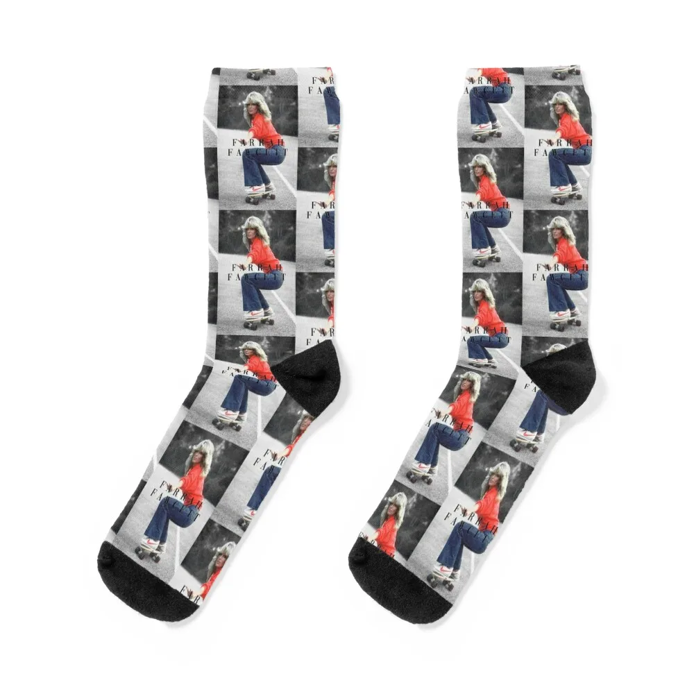 

Farrah Fawcett poster Socks short fashionable winter Crossfit Man Socks Women's