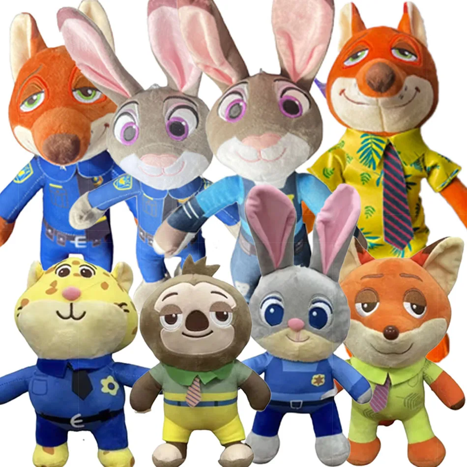 *新しいディズニー23-35センチメートルかわいいズートピアニック・ワイルドジュディ・ホップスぬいぐるみおもちゃアニメ新しいソファルーム装飾子供の誕生日プレゼント