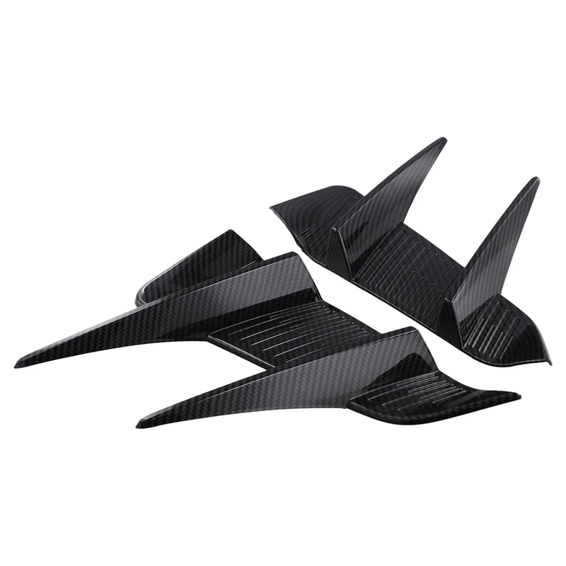 

1 Pair Car Front Bumper Spoiler Side Air Vent Trim Cover ABS Material Trim For MG 4 MG4 EV Mulan 2023
