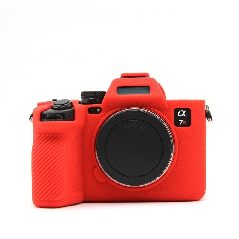 For Sony A7r5 Camera Silicone Case Protective cover Camera Bag A7R5 ILCE-7r5 Body Case + free tempered film